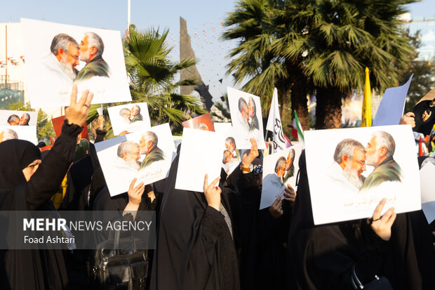 Pro-Resistance gathering in Tehran