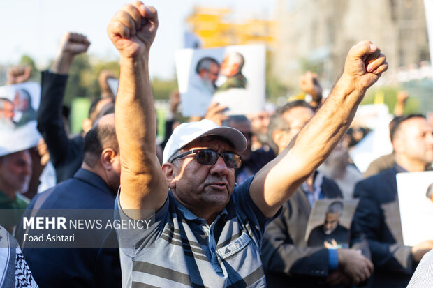 Pro-Resistance gathering in Tehran