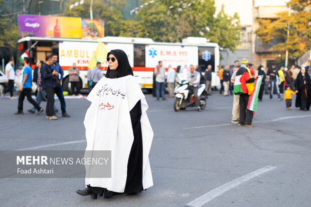 Pro-Resistance gathering in Tehran