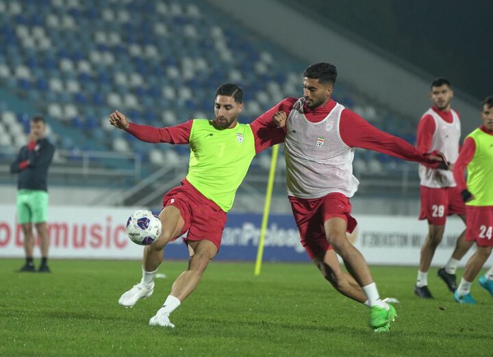 تمرین تیم ملی ایران بیرون ازتاشکند/ترافیک ۷۵دقیقه ای در هوای خنک! تمرین تیم ملی ایران بیرون ازتاشکند/ترافیک ۷۵دقیقه ای در هوای خنک!