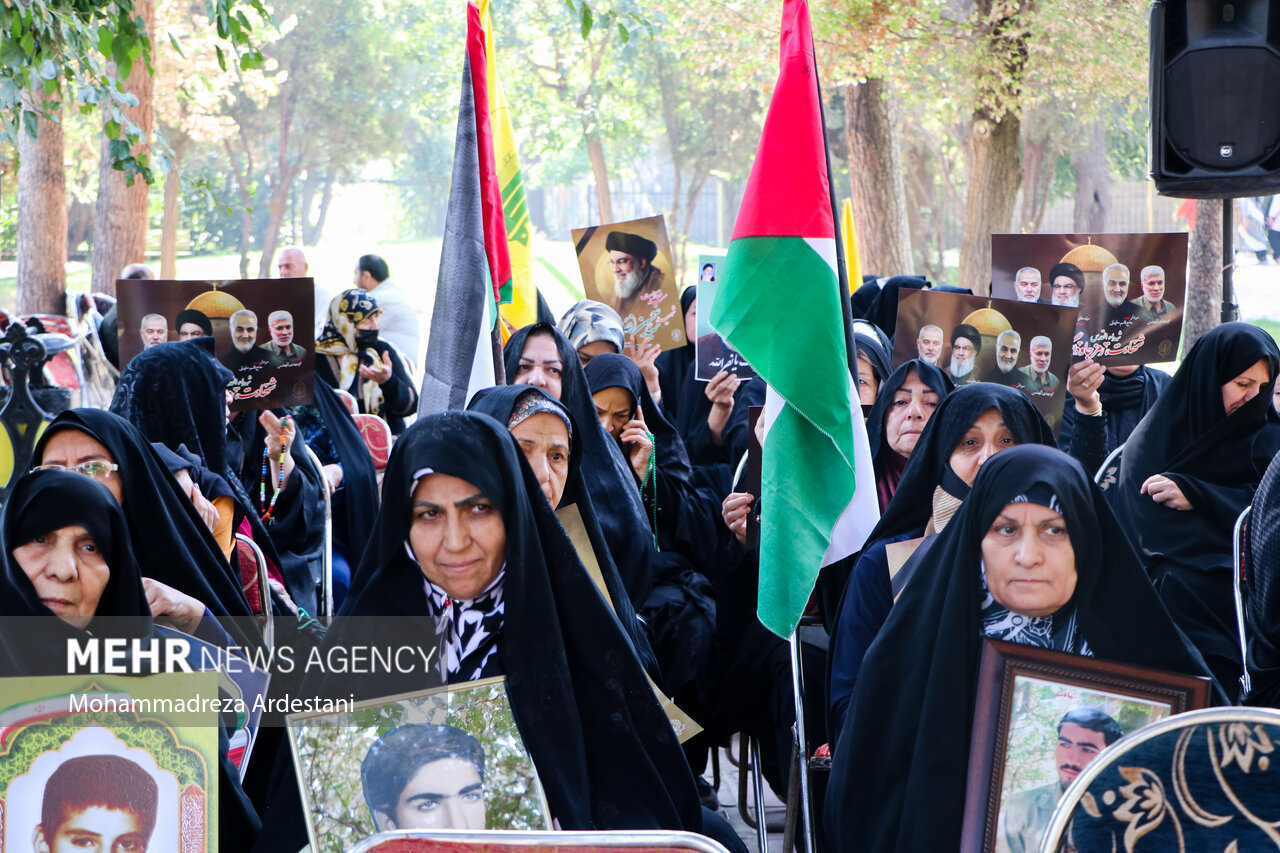 گرامیداشت شهدای مقاوت و شهید سیدحسن نصرالله در ورامین برگزار شد