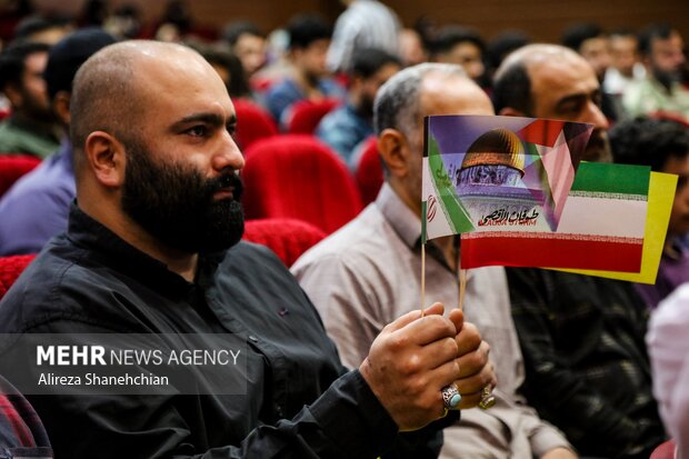 بزرگداشت عملیات «وعده صادق» و آئین رونمایی از نماهنگ «لاتخف» در رشت