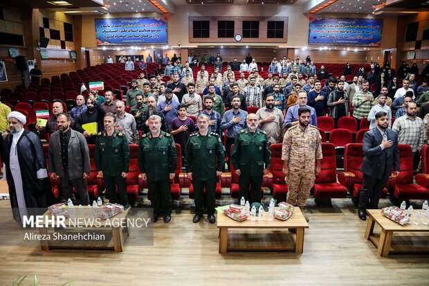 بزرگداشت عملیات «وعده صادق» و آئین رونمایی از نماهنگ «لاتخف» در رشت