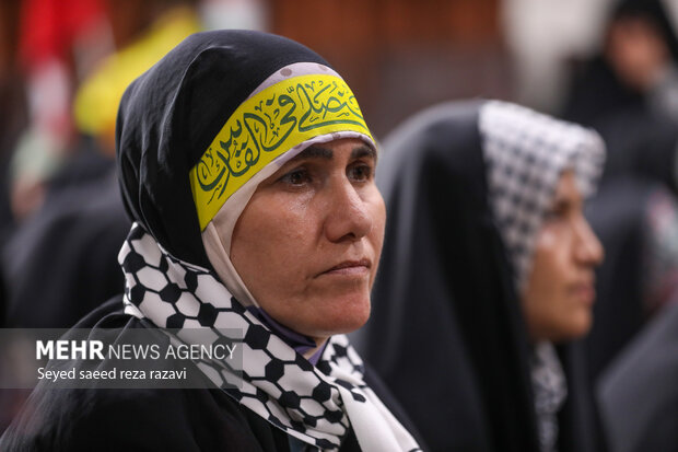 نشست زنان پشتیبان مقاومت