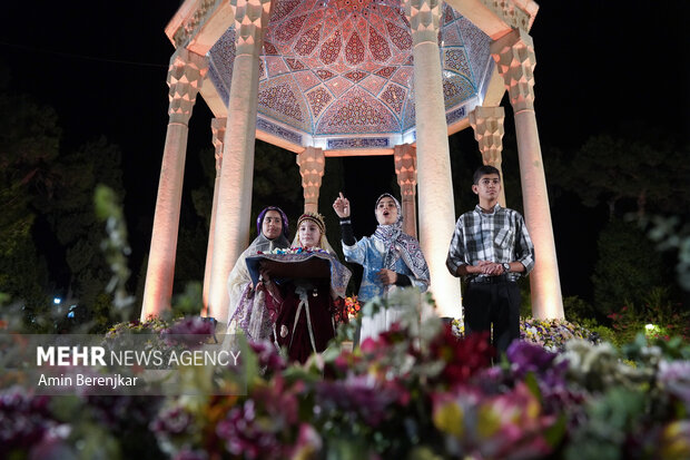 آیین بزرگداشت روز ملی «حافظ» در شیراز