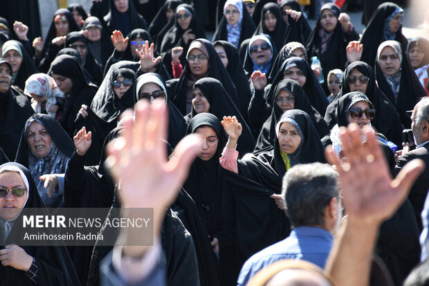 Birjand people hold anti-Zionist rally on Friday