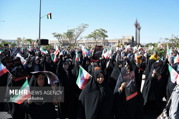 Birjand people hold anti-Zionist rally on Friday