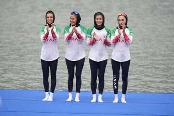 Iranian rowers win medals in 2024 Asian Rowing Championships