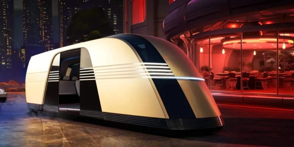 فیلمی از ربوتاکسی و ربو ون تسلا فیلمی از ربوتاکسی و ربو ون تسلا