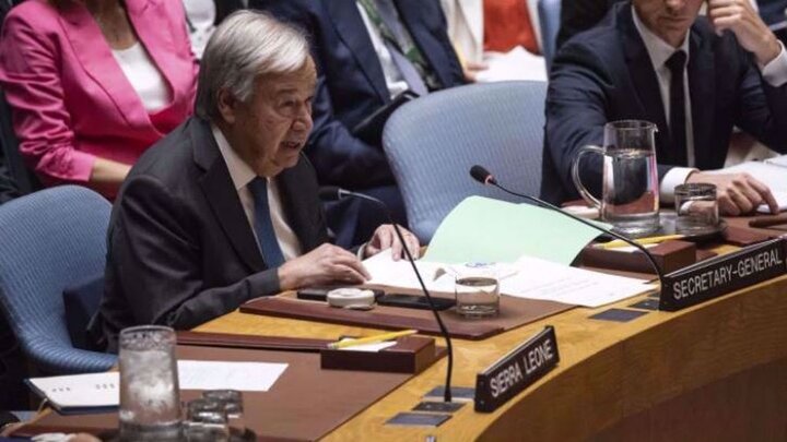 Israeli regime levels new accusation against UN chief