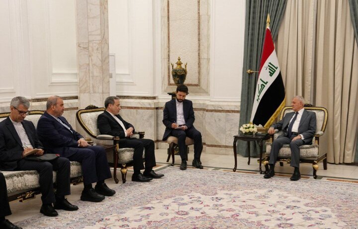 Irakçi, Irak Cumhurbaşkanı ile de görüştü Irakçi, Irak Cumhurbaşkanı ile de görüştü