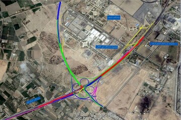 ضرورت جابه‌جایی عوارضی آزادراه تهران قم/تکمیل دسترسی‌های نمایشگاه شهر آفتاب