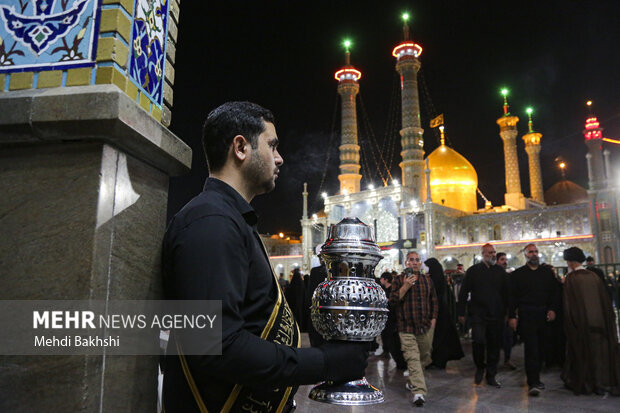 شهر کریمه اهل بیت(ع) یکپارچه عزادار دخت موسی بن جعفر(ع) است