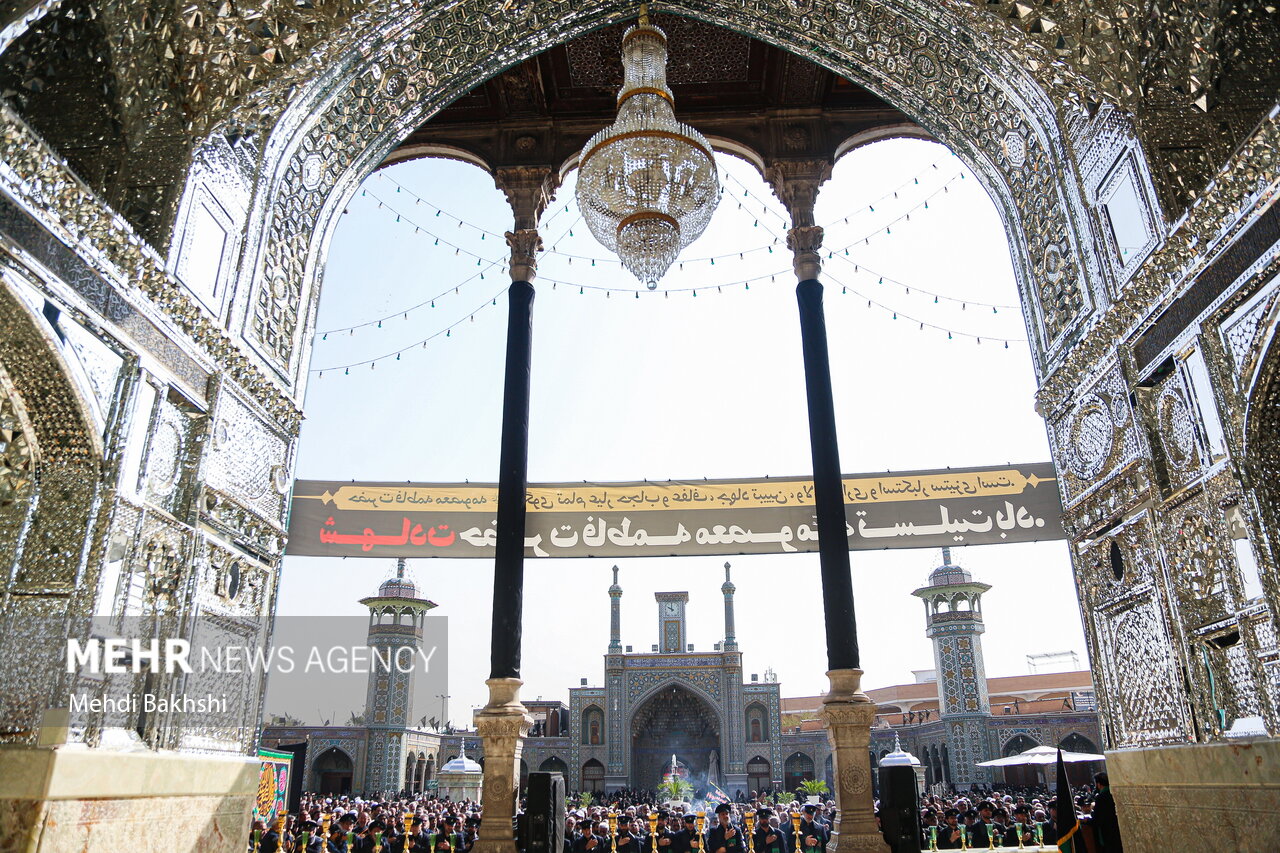 شهر مقدس قم سوگوار اخت الرضا(ع)