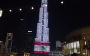 VIDEO: Dubai’s Burj Khalifa lights up for Lebanon