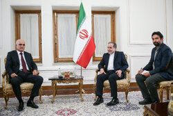 FM Araghchi meeting with Azeri Deputy PM