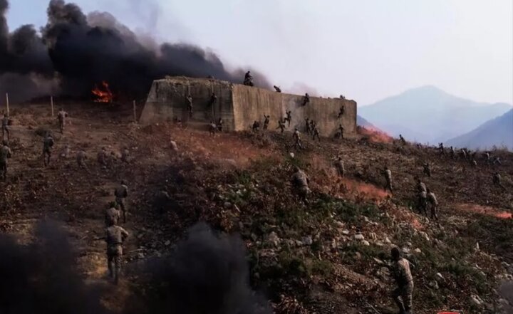 N Korea blows up sections of inter-Korean roads on its side