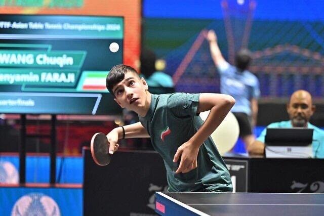 Iran's table tennis players advance in ITTF ranking