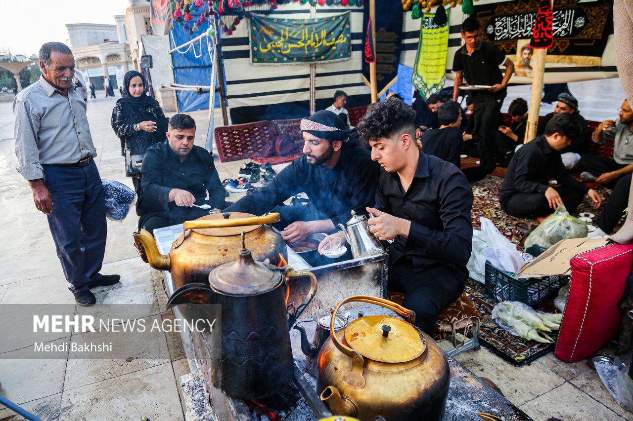 موکبداران عراقی در جزیره هرمز موکبی برپا کردند – خبرگزاری مهر | تازههای ایران و جهان موکبداران عراقی در جزیره هرمز موکبی برپا کردند – خبرگزاری مهر | تازههای ایران و جهان