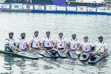 Winning start for Iran’s men in 2024 ICF Canoe Polo World Championships