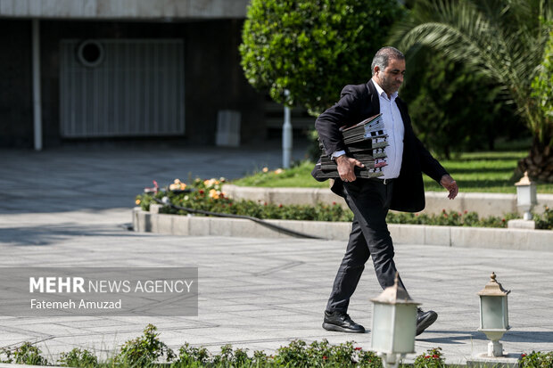 Sidelines of pres. Pezeshkian cabinet's meeting