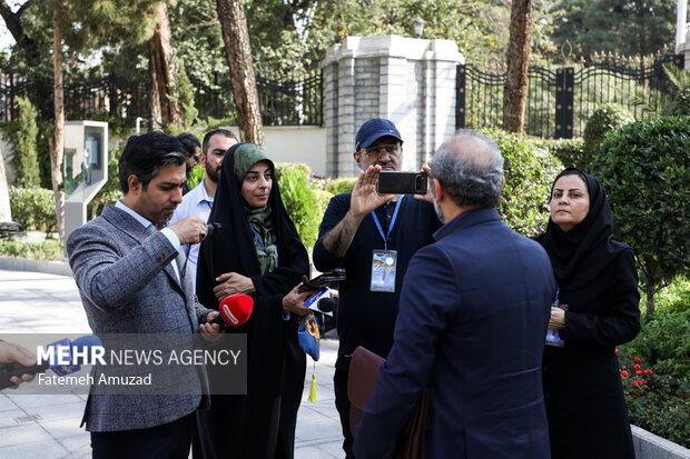 Sidelines of pres. Pezeshkian cabinet's meeting