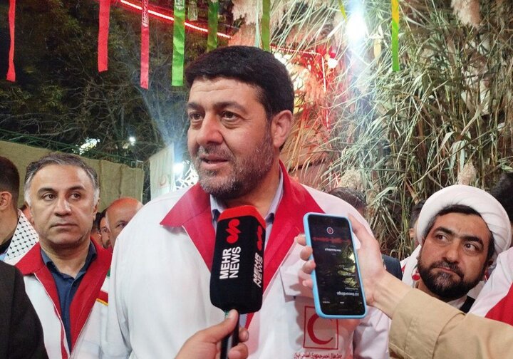 تشریح خدمات هلال احمر در مرز خسروی