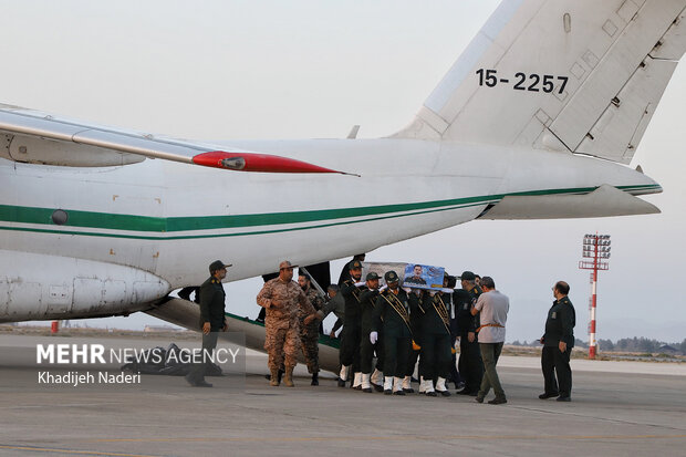 
Funeral for Gen. Nilforoushan in Isfahan