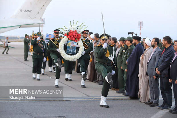 
Funeral for Gen. Nilforoushan in Isfahan