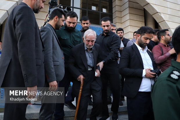 
Funeral for Gen. Nilforoushan in Isfahan