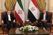 Iranian, Egyptian FMs hold talks in Cairo