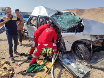 یک کشته و پنج مصدوم در تصادف جاده قدیم تهران به ساوه