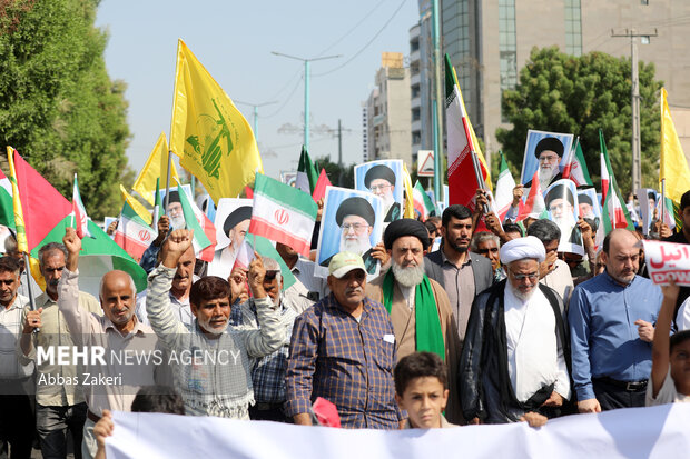 راهپیمایی ضدصهیونیستی «جمعه خشم» در بندرعباس