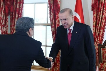 اردوغان يؤكد خلال استقبال عراقجي على ارادة تركيا الجادة بتوسيع العلاقات مع ايران