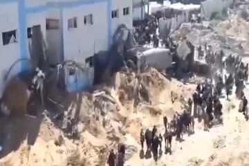 شهادت ۶۴۰ فلسطینی تنها ظرف ۱۷ روز/ بیرون راندن ساکنان اردوگاه جبالیا با زور سرنیزه و سلاح+فیلم