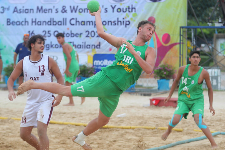 Iran beach handball secure place in 2025 world c'ship