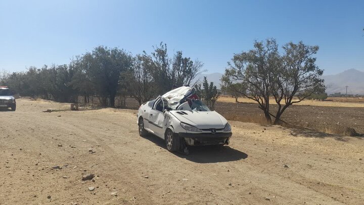 بازهم حادثه در مسیر دسترسی به دانشگاه آزاد اسلامی همدان