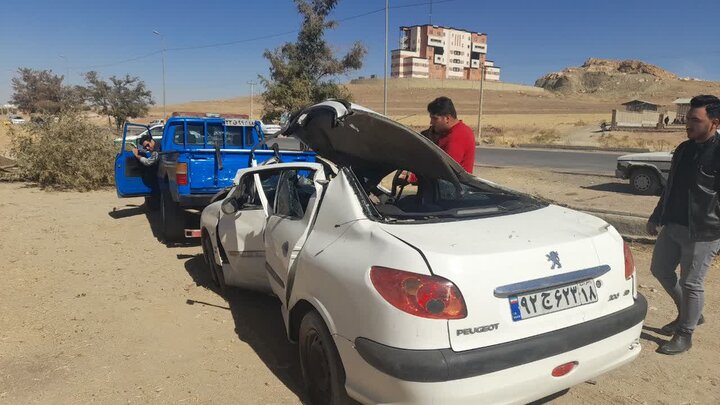 بازهم حادثه در مسیر دسترسی به دانشگاه آزاد اسلامی همدان