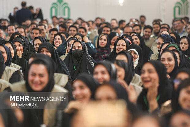 مراسم دومین گردهمایی شبکه تسهیلگران جهادی