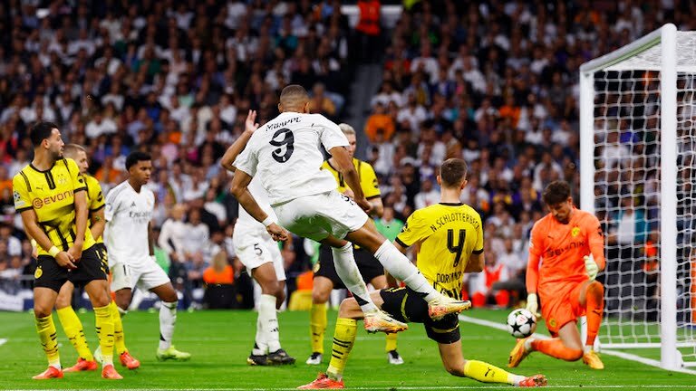 بازگشت درخشان رئال برابر دورتموند/ استونویلا صدرنشین شد +جدول