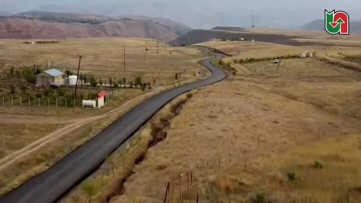 بهسازی و روکش آسفالت محور روستایی هرنج طالقان