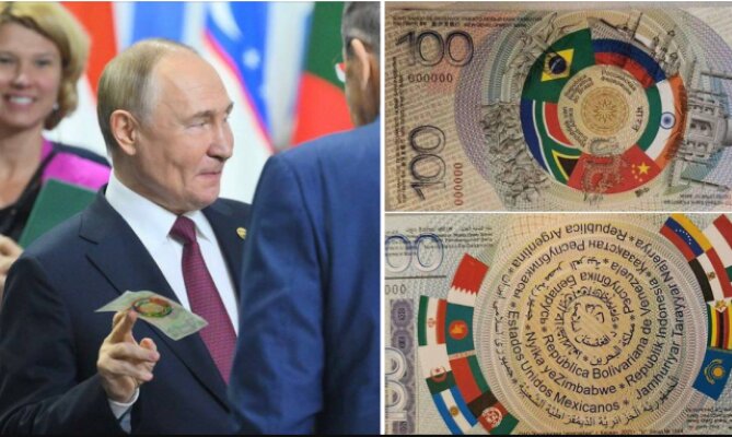 Putin was presented with a "BRICS bill" at summit