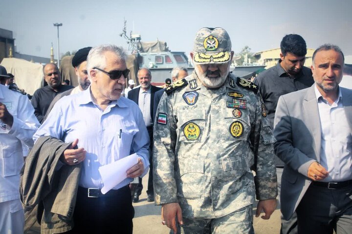 اعضای کمیسیون امنیت ملی مجلس از توانمندیهای نداجا بازدید کردند