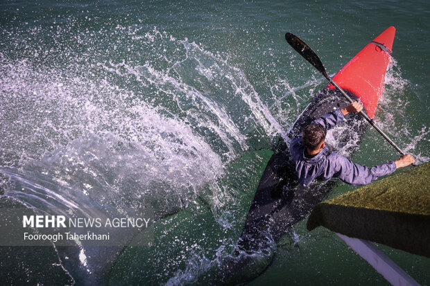 اجرای طرح قهرمانپروری قایقرانی برای نخستین بار در قم