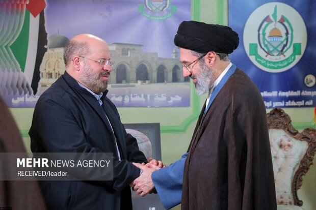 Leader sons visit Hamas office in Tehran