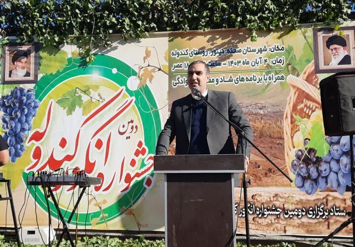 دومین جشنواره «انگور کندوله» برگزار شد