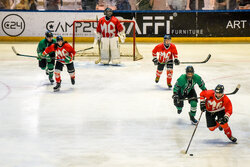 Ice hockey match in Iran