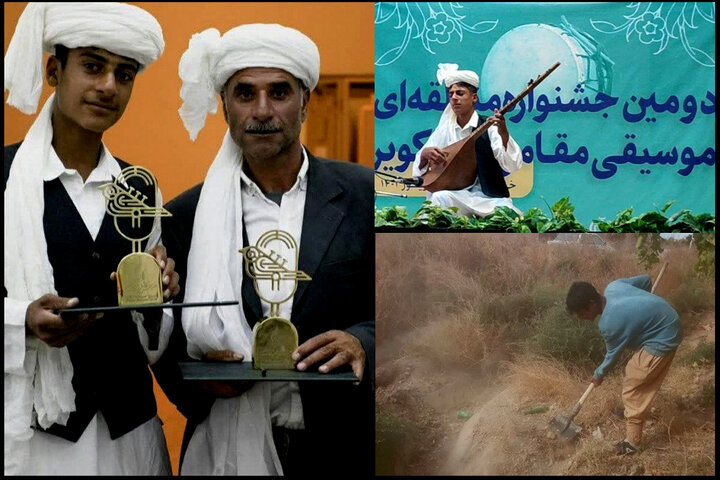 «بیل» به جای «دوتار» در دستان نوجوان منتخب جشنوارهها «بیل» به جای «دوتار» در دستان نوجوان منتخب جشنوارهها