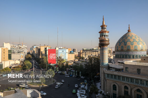 جدید ترین طرح دیوارنگاره میدان فلسطین تهران