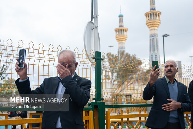 تشییع پیکر شهید «مهدی خموشی» در مشهد